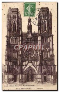 Old Postcard Toul Cathederale