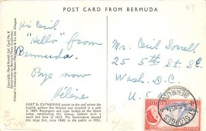 Fort St. Catherine Bermuda Postcard
