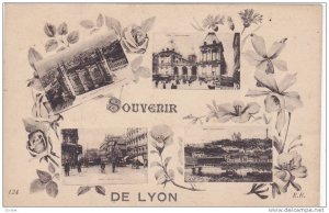 4-Views, Souvenir de Lyon, France, 10-20s