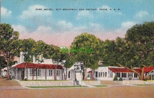 Postcard Park Mo-Tel San Antonio Texas TX