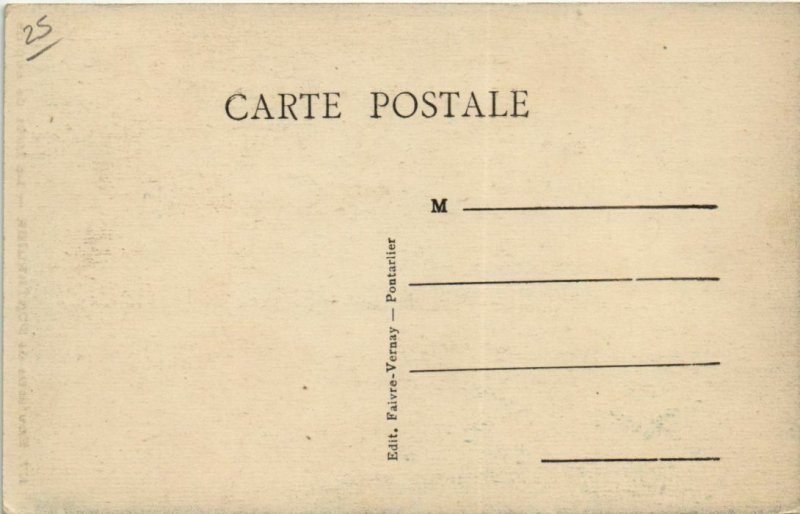 CPA PONTARLIER Environs - La Foret de Sapins (1115289)