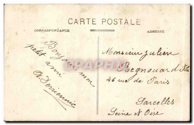 Old Postcard Rennes The great waterfall garden plants