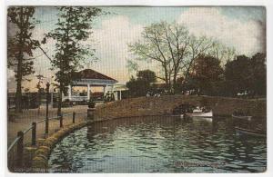 Boating Willow Grove Park Philadelphia PA postcard