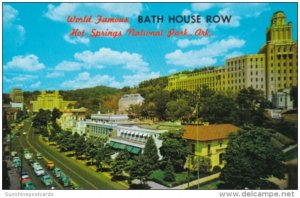 Arkansas Hot Springs National Park World Famous Bath House Row