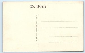 STUTTGART Schlossplatz mit altem Schloss GERMANY Postcard