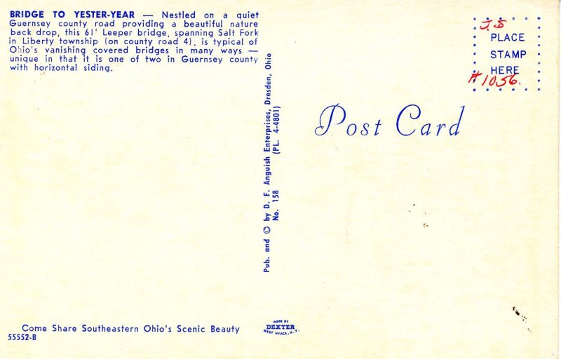 OH - Liberty Township. Leeper Bridge (covered)