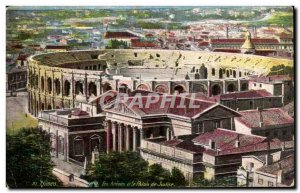 Old Postcard Nimes Fountain Gardens The Source