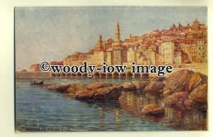 ar0176 - La Vieille Ville at Menton, Artist - U/K - Postcard - Tuck's