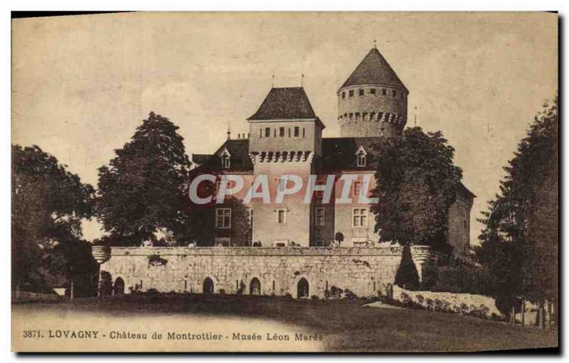 Old Postcard Lovagny Montrottier Chateau De Leon Mares Museum