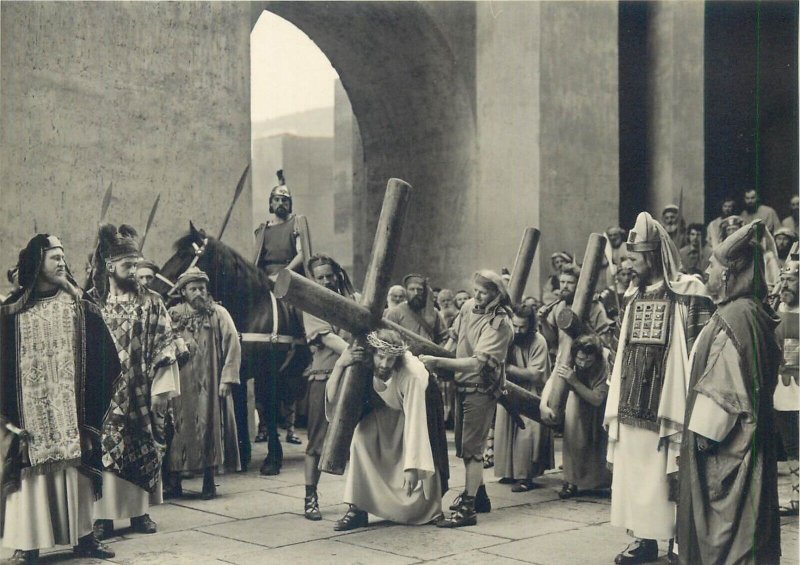 Actor Anton Preisinger portraying Christ Oberammergau Passion Theater Play 1960