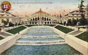 Alaska–Yukon–Pacific Expo, Seattle Cascades Bldgs c1909 Vintage Postcard F17