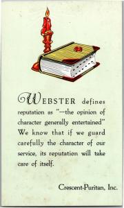 Crescent-Puritan Inc Cleaning Laundry Sales Postcard Vintage Postcard O12