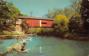 Red Bridge Built 1880 - Rockville, Indiana IN