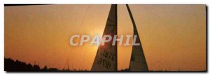 Postcard Modern Holiday Gift Boat Sailboat