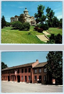 2 Postcards ST. CHARLES, Missouri MO ~ Court House FIRST STATE CAPITOL  4x6