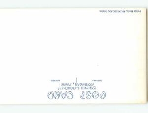 c1910 rppc PULPIT ROCK Mohegan Maine ME HM2849