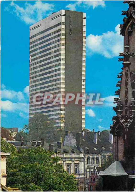 Modern Postcard the brussels hilton accomidation offers 373 air conditionned
