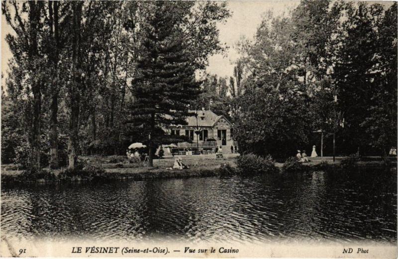 CPA Le VESINET - Vue sur le Casino (165755)