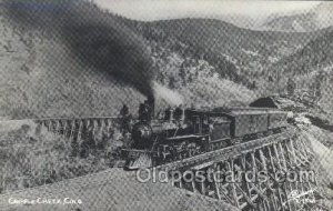 Cripple Creek Shore Line, CO, USA Train, 1951 