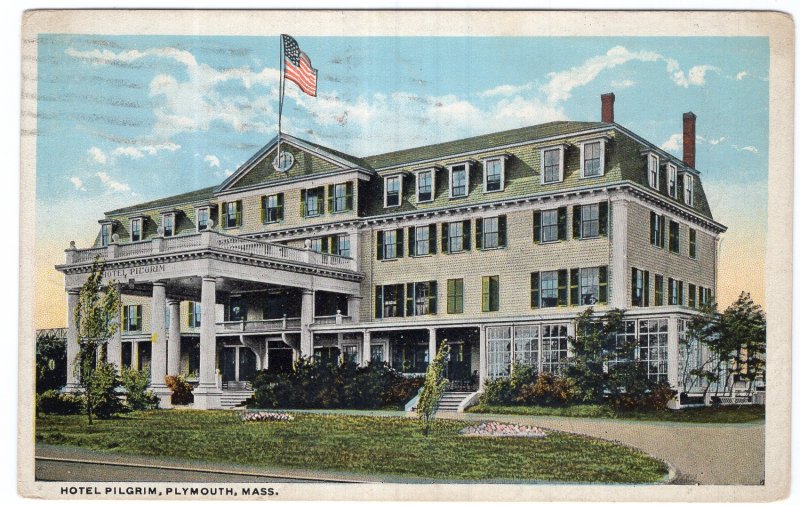 Plymouth, Mass, Hotel Pilgrim