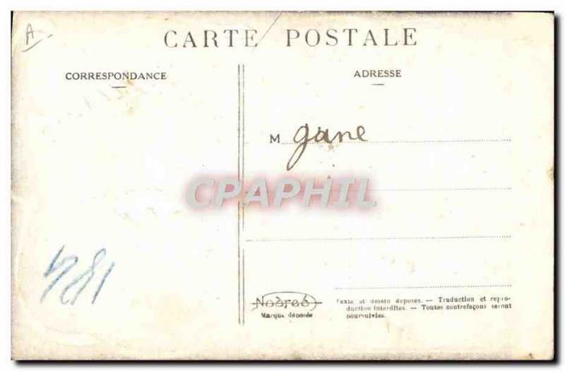 Old Postcard Illustrator Jarry bad payer