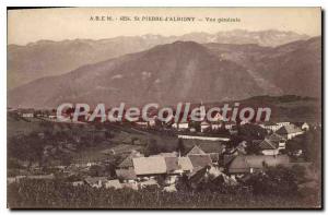 Postcard Old St Pierre d'Albigny general view