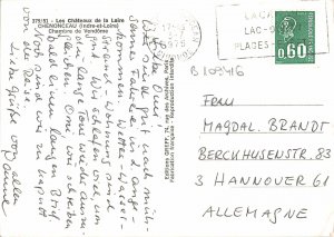 B109416 France Les Chateaux de la Loire Chenonceau Chambre de Vendome