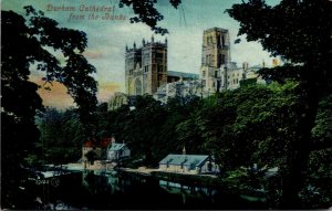 England Durham Cathedral From The River