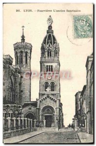 Old Postcard Lyon Fourvières L & # 39Ancien Sanctuary