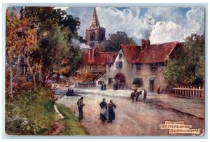 c1910 Picturesque Hertfordshire Rickmansworth England Tuck Art Postcard 