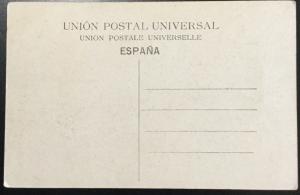 Vintage Picture Postcard Unused Barcelona Spain Monumento Marquet LB
