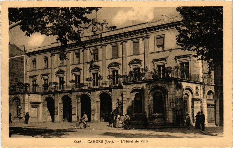 CPA CAHORS - L'Hotel de Ville (353839)