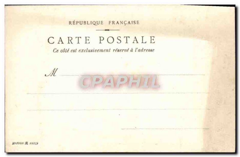 Old Postcard Chateau d & # 39Avon