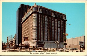 Vtg 1960s The Mapes Hotel Downtown Reno Nevada NV Unused Postcard