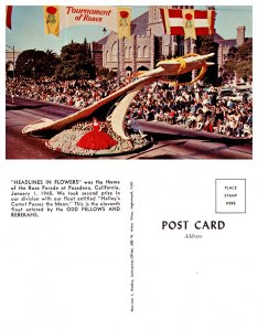 Headlines in Flowers, Pasadena, California