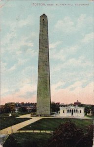 Massachusetts Boston Sunker Hill Monument 1910