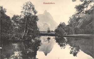NORWAY ROMSDALSHORN MOUNTAIN LAKE POSTCARD