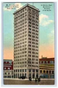 C. 1910 Amicable Lite Insurance Building Waco, Texas. Postcard F132E