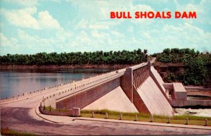 Arkansas Bull Shoals Dam Across White River West Of Lakeview