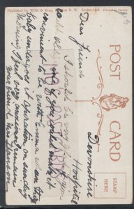 Children Postcard - Religion - Faith - Lady. Child and a Wooden Cross  RS17702