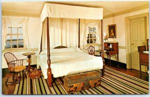 Postcard - Washington's Bedroom at Mount Vernon, Virginia