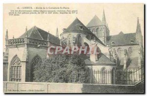 Old Postcard Lisieux Apse of the Cathedral St Pierre