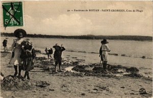 CPA Env. de ROYAN St-GEORGES Coin de Plage (667255)