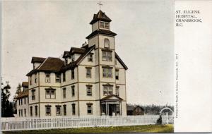 St. Eugene Hospital Cranbrook BC Unused Postcard E44