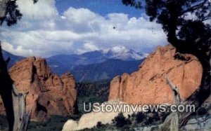 Pike's Peak - Garden of the Gods, Colorado CO  