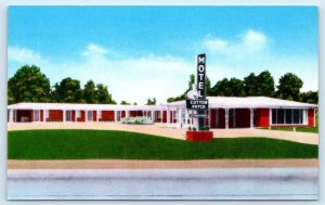 LITTLE ROCK, AR Arkansas ~ Roadside COTTON PATCH MOTEL c1950s Postcard