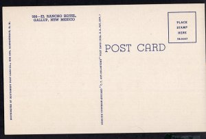 New Mexico GALLUP El Rancho Hotel LINEN