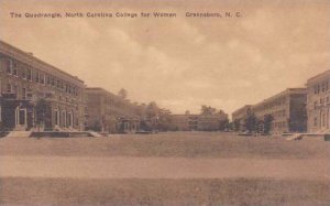 North Carolina Greensboro The Quadrangle North Carolina College For Women Alb...