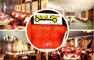 Postcard 500 Club Restaurant and Lounge at Essex House Pennsylvania and Vermont