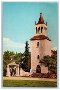 St. Andrews Manitoba Canada Postcard Old St. Andrews Church c1950's Vintage